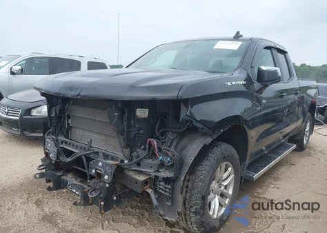 2021 Chevrolet Silverado 1500 4Wd Double Cab Standard Bed Lt z USA, uszkodzony, nr VIN 1GCRYDED6MZ140624